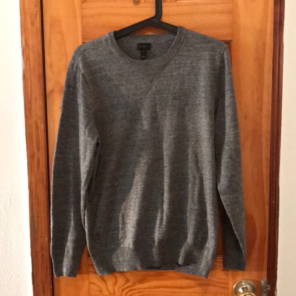 Men’s Grey J crew sweater